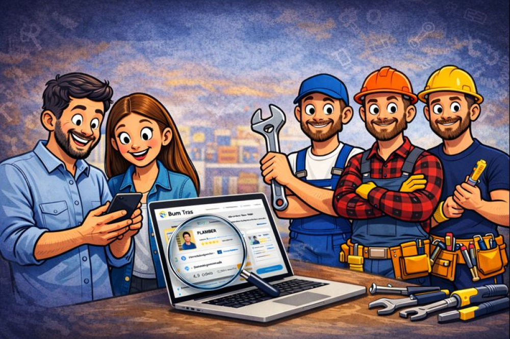 Bum Tras – savremeni način povezivanja klijenata i majstora